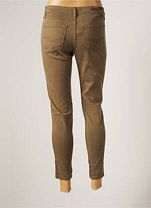 Pantalon slim stretch taille normale vert LCDN femme