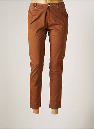 Pantalon droit taille normale taille normale marron IMPAQT femme
