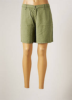 Short taille normale taille normale vert LCDN femme
