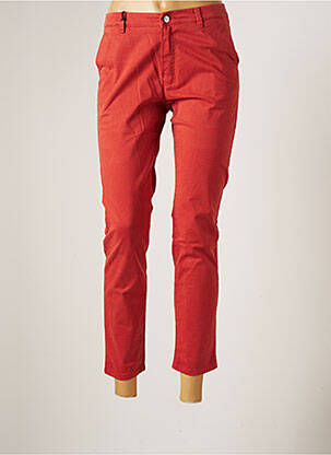 Pantalon droit orange IMPAQT pour femme