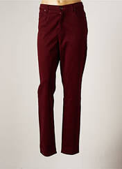 Pantalon droit rouge LCDN pour femme seconde vue