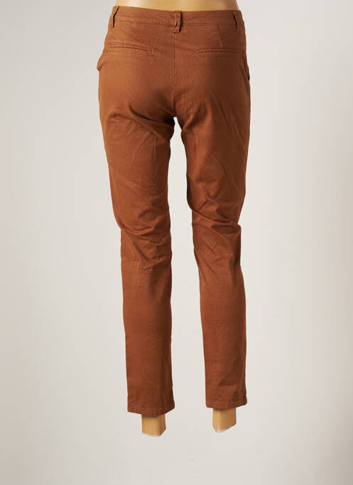 Pantalon droit marron IMPAQT pour femme