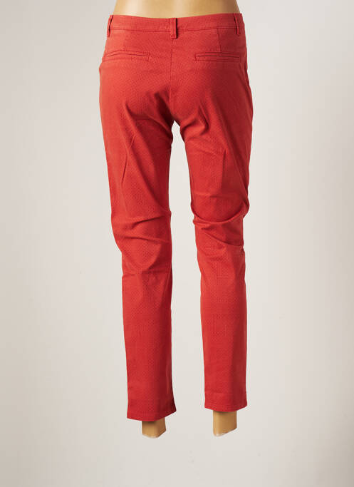 Pantalon droit orange IMPAQT pour femme