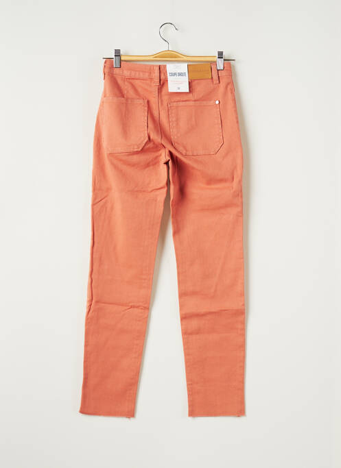 Pantalon droit rose C'EST BEAU LA VIE pour femme