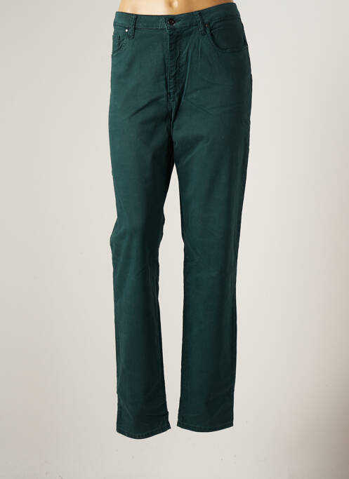 Pantalon droit vert LCDN pour femme