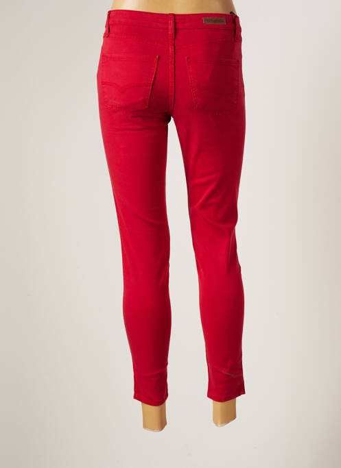 Pantalon slim rouge LCDN pour femme