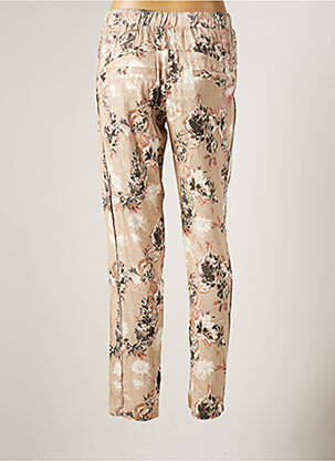 Pantalon 7/8 taille élastique taille normale beige NÜ femme