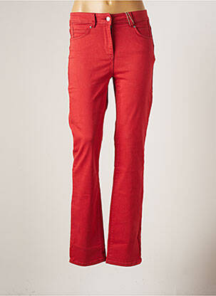 Pantalon slim stretch taille normale rouge DIANE LAURY femme