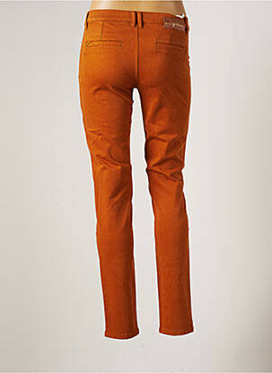 Pantalon chino taille basse taille basse jaune LOLA ESPELETA femme