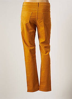 Pantalon slim stretch taille normale jaune IMPAQT femme