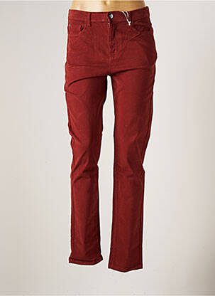 Pantalon slim stretch taille normale orange IMPAQT femme