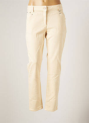 Pantalon slim stretch taille normale beige MADO ET LES AUTRES femme