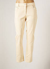 Pantalon slim stretch taille normale beige MADO ET LES AUTRES femme