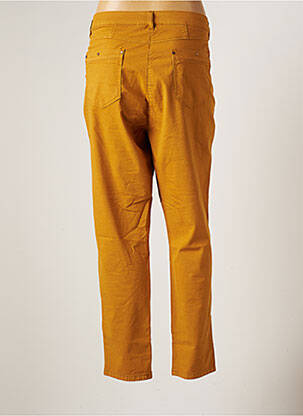 Pantalon droit stretch taille normale jaune MADO ET LES AUTRES femme