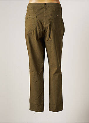 Pantalon droit stretch taille normale vert MADO ET LES AUTRES femme