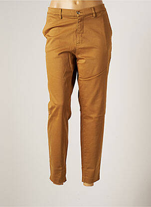 Pantalon 7/8 marron LCDN pour femme