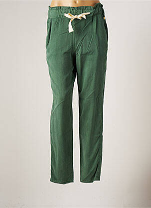 Pantalon droit vert LOLA ESPELETA pour femme