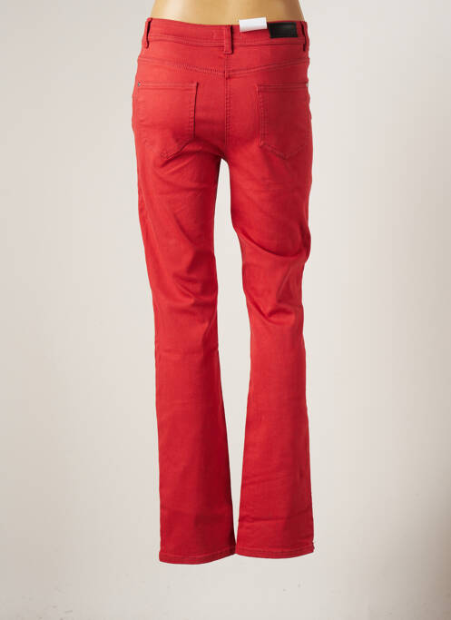 Pantalon slim stretch taille normale rouge DIANE LAURY femme