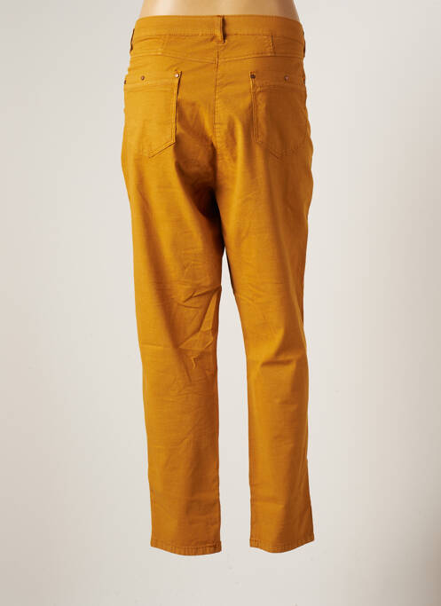 Pantalon droit stretch taille normale jaune MADO ET LES AUTRES femme