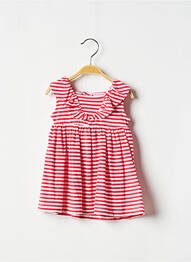 Robe mi-longue sans manche sans manche rouge MAYORAL fille