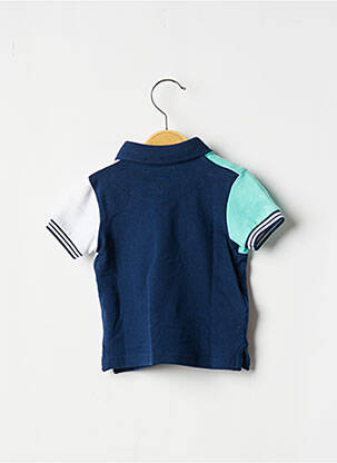 Polo coupe droite manches courtes bleu MAYORAL garçon