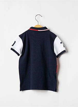 Polo stretch manches courtes bleu MAYORAL garçon