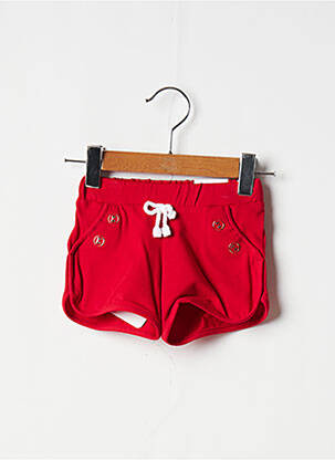 Short stretch taille élastique rouge MAYORAL fille