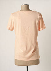T-shirt orange C'EST BEAU LA VIE pour femme seconde vue