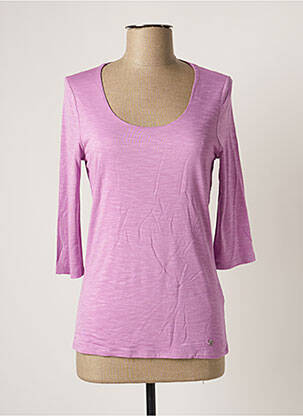 T-shirt violet MARBLE pour femme
