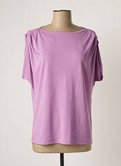 T-shirt violet MARBLE pour femme seconde vue