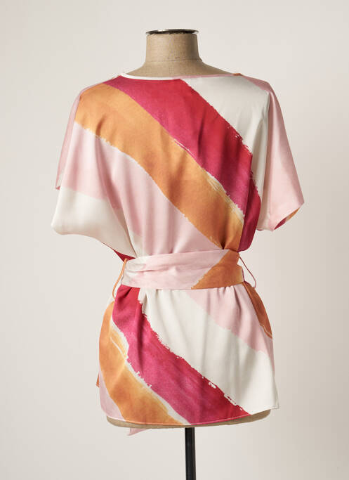 Tunique manches courtes rose GREGORY PAT pour femme