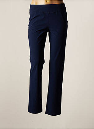 Pantalon slim taille élastique taille normale bleu PAUSE CAFE femme