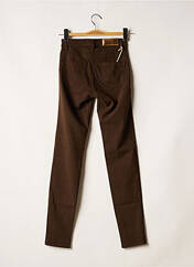 Pantalon slim marron COUTURIST pour femme seconde vue