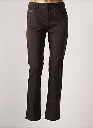 Pantalon slim stretch taille normale vert SWALLOW femme