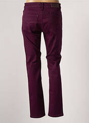 Pantalon slim violet SWALLOW pour femme seconde vue
