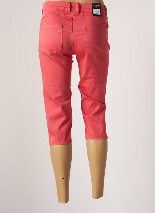 Corsaire skinny taille normale rose ANNA MONTANA femme