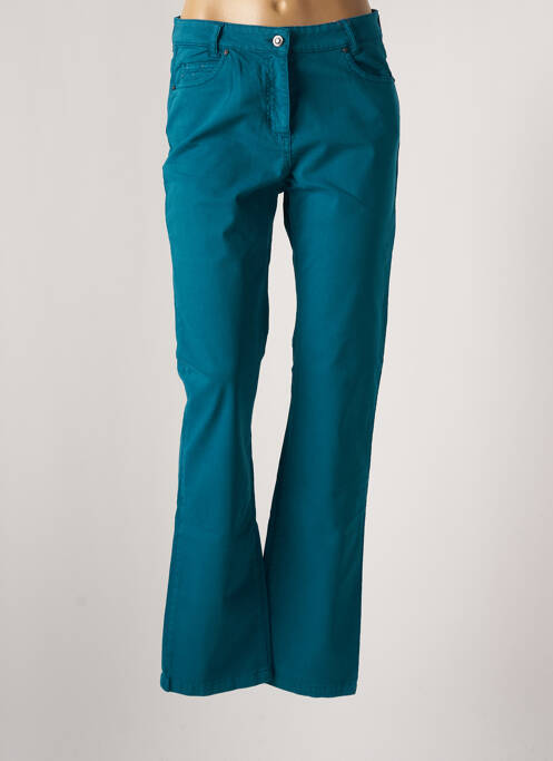 Pantalon slim bleu JULIE GUERLANDE pour femme