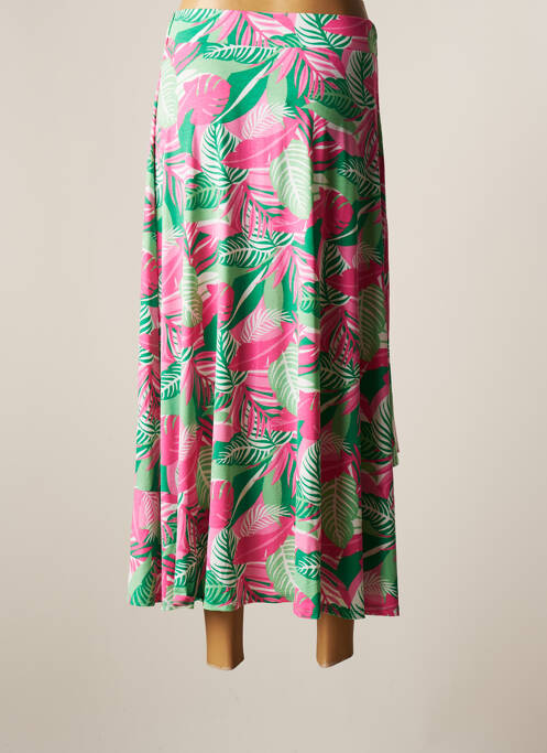 Jupe longue vert MARBLE pour femme