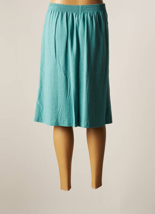 Jupe mi-longue bleu GEVANA pour femme