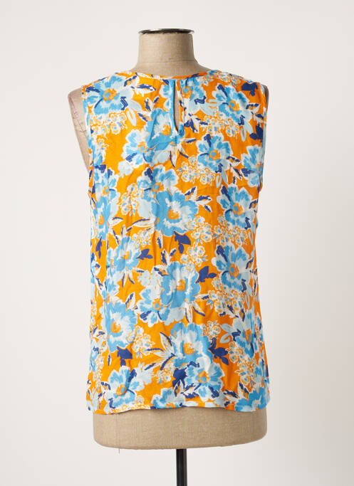 Top orange GEVANA pour femme