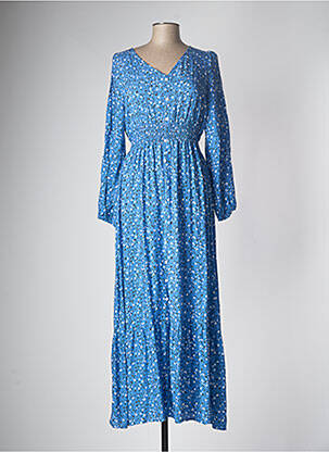 Robe longue bleu LUCKY STYLE pour femme