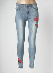 Jeans coupe slim bleu LEMONE pour femme seconde vue