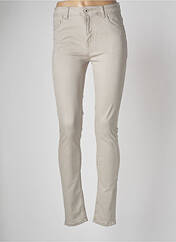 Pantalon slim beige LEMONE pour femme seconde vue