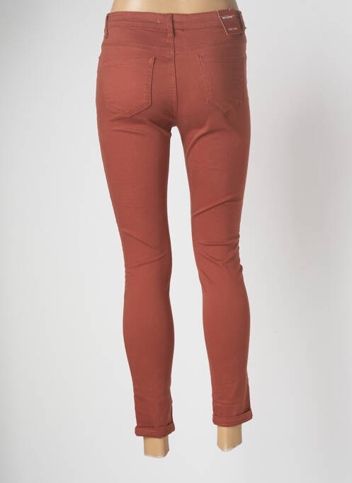 Pantalon slim marron NINA CARTER pour femme