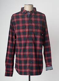 Veste casual fermeture boutonnée sur le devant rouge RITCHIE homme