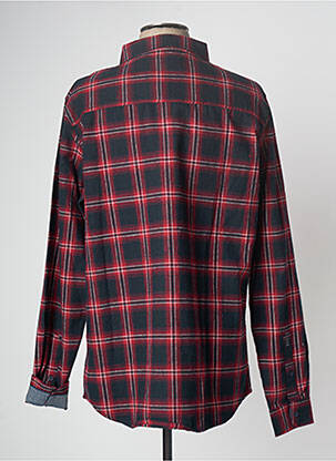 Veste casual fermeture boutonnée sur le devant rouge RITCHIE homme