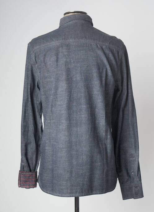 Chemise manches longues bleu KAPORAL pour homme