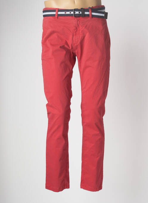 Pantalon chino rouge KAPORAL pour homme