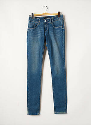 Jeans skinny taille basse bleu TEDDY SMITH fille
