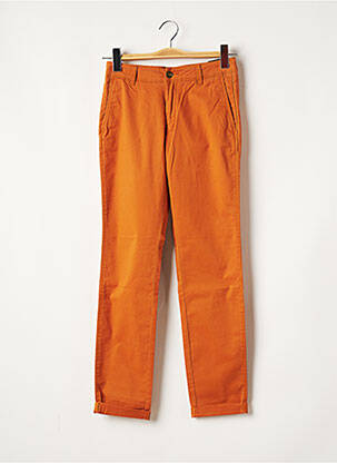 Pantalon chino orange TEDDY SMITH pour garçon